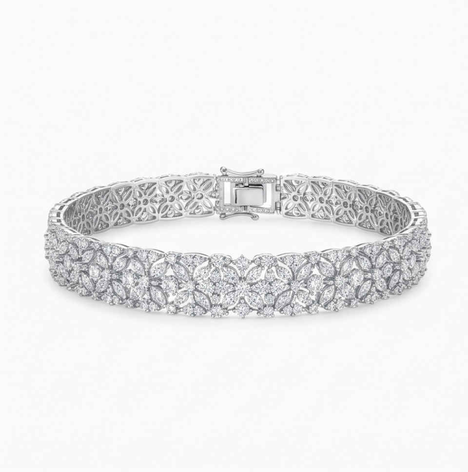 Zircon Studded Bracelet