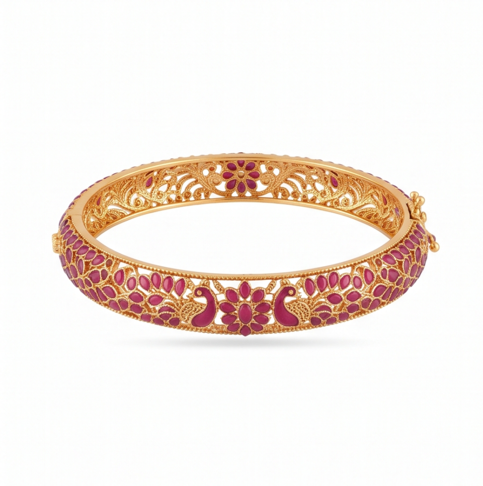 Ruby Kemp Bangle Set