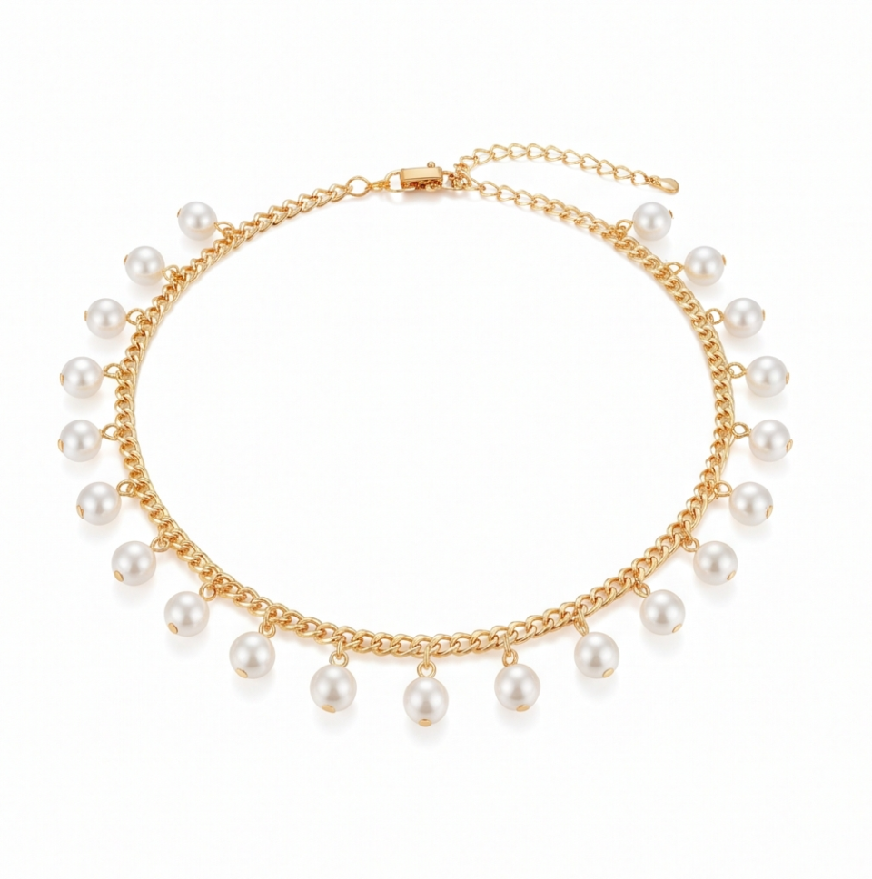 Pearl Drop Anklet