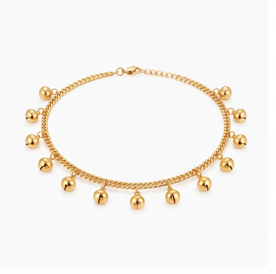 Bell Charm Anklet