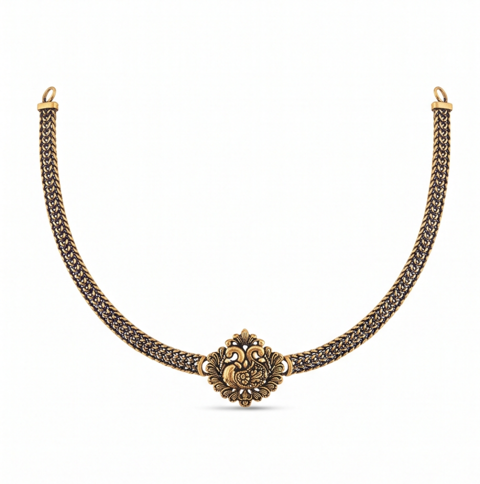 Antique Gold Anklet